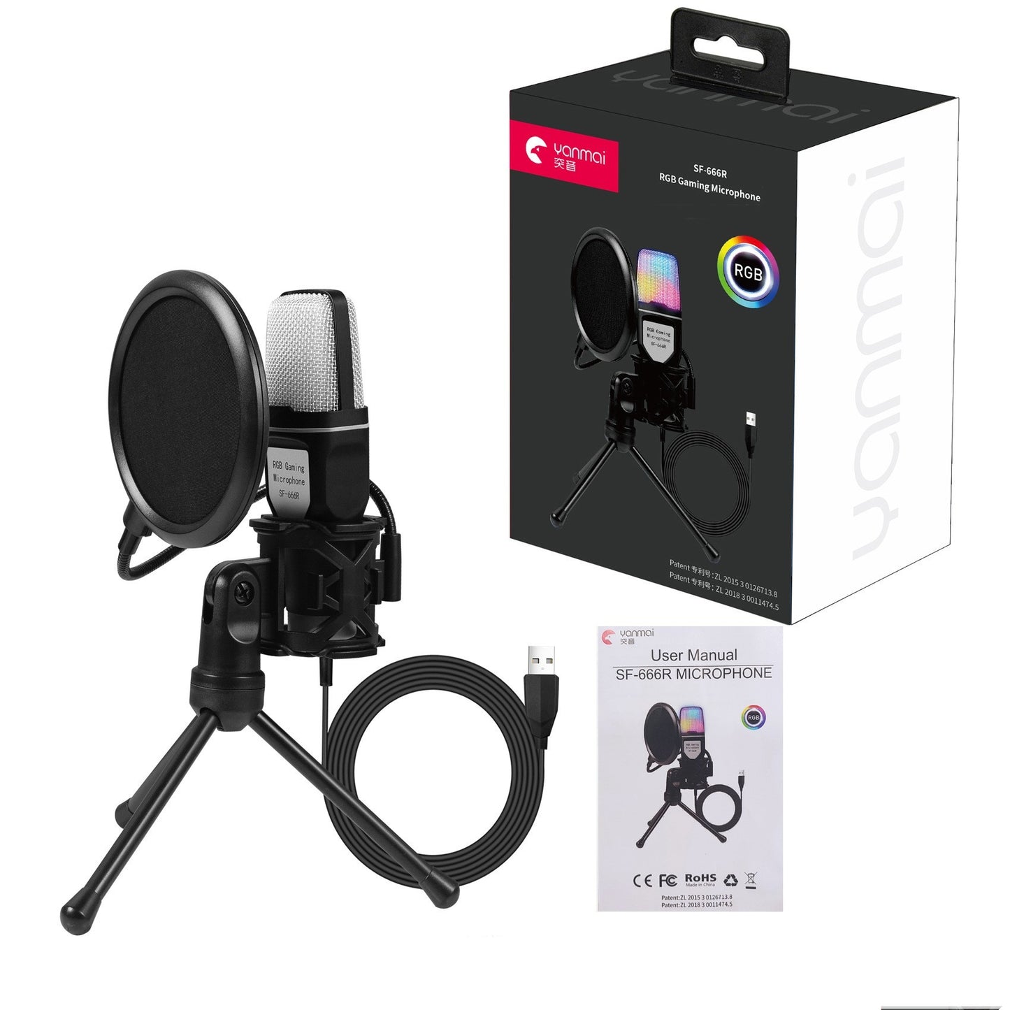 RGB Gaming Microphone