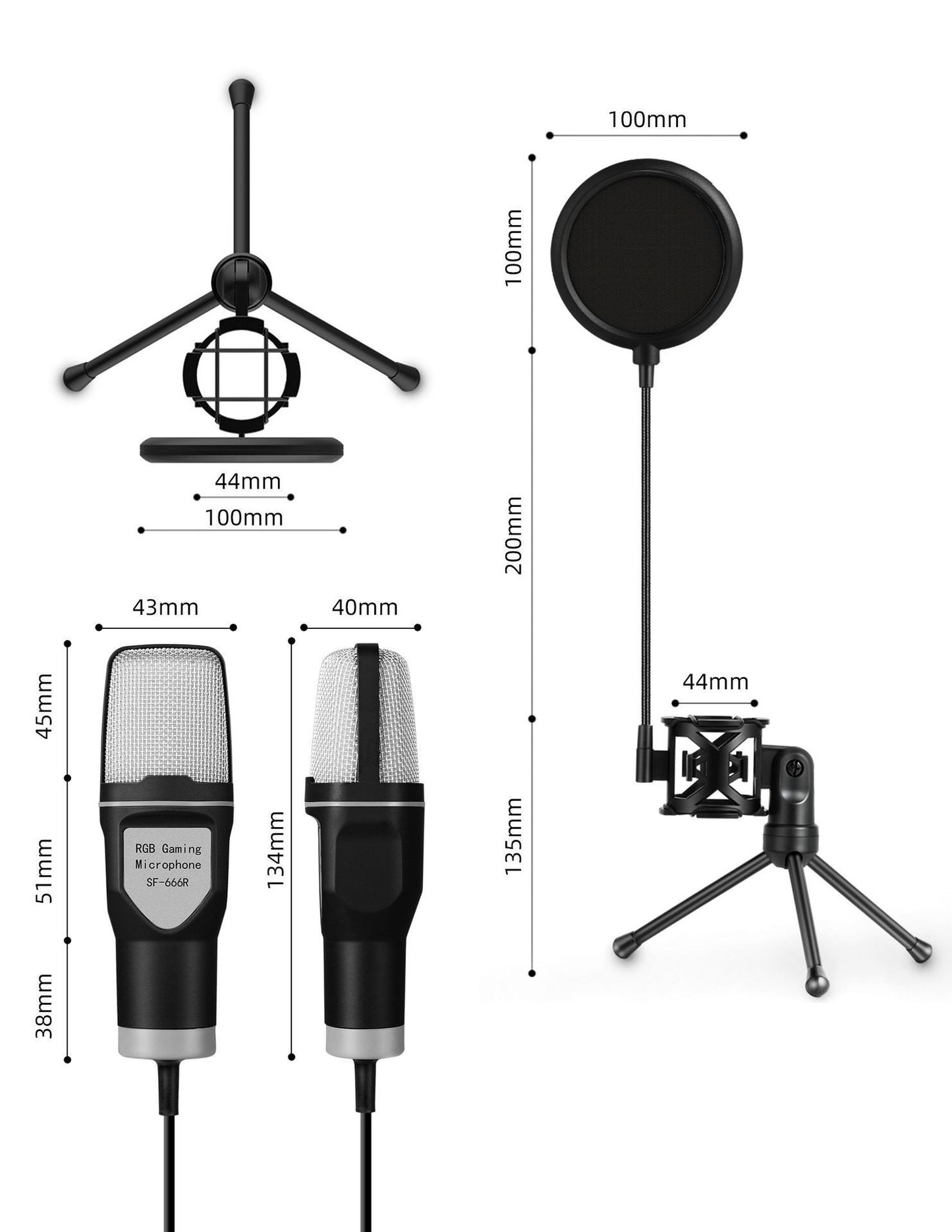 RGB Gaming Microphone